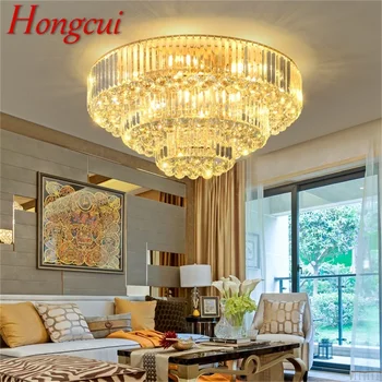 Hongcui Kaasaegse Kuld Luksus laevalgusti LED Loominguline Crystal Lamp Inventar Kodu Kaunistamiseks