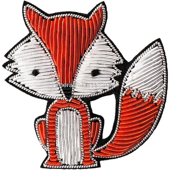 India siid tikandid red fox sõle tarvikud naine cute cartoon pin teenetemärgi isiksuse wild ehted badge)