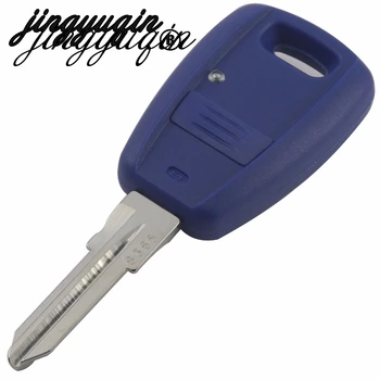 jingyuqin 1 Nupp Lihvimata Tera Auto Remote Key Shell Case Cover 1 Nupp Fiat Punto Doblo Bravo Transponder Auto Key Shell
