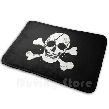 Jolly Roger Piraat Lipu Skull & Crossbones Vaip Vaip Vaiba Anti-Slip Põrandamatid Magamistoas Vaip Jolly Roger Piraat Kolju Kolju Ja