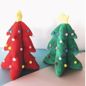Jõulupuu -, plüüš-mänguasi kodu kaunistamiseks sluminous muusika Jõulupuu laste jõulukinke Home Decor