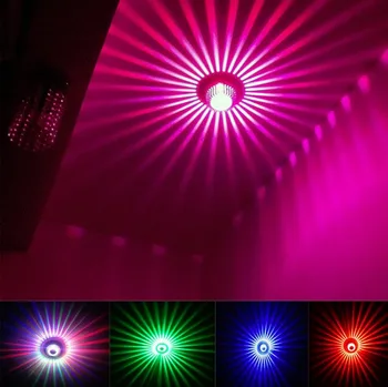 Kaasaegne 3W RGB Led seinavalgusti 110V/220V KTV Karaoke Baar Teenetemärgi LED Seina Lambid elutuba Restoran kohvik