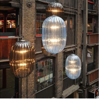 kaasaegne led glass ball hanglamp rippuvad tuled Hanglamp Valgustusseadmete köök, söögituba, baari ripats lamp söögituba kerge