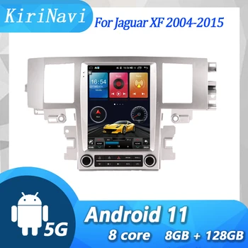 KiriNavi Vertikaalne Ekraani Jaguar XF Auto Raadio Android 11 Auto Dvd Multimeedia Mängija Auto GPS Navigatsiooni 4G Stereo 2004-2015