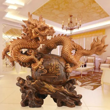 Kodu Kaunistamiseks Tarvikud Allikas Dragon Vaimu Loomade Totem Dragon Vaik Käsitöö-Dekoratsioon Kodu Sisustamiseks