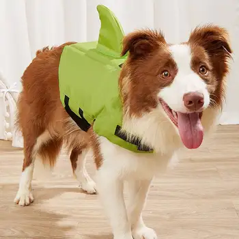 Koera Elu Vest Lemmikloomad Ujumine Ülikond Suvel Koera Riided Hai Pet Päästevest Koertele Supelrõivad