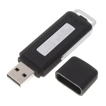 kogu müük 2 in 1 Mini 8GB USB Digital Audio Diktofon Dictaphone Flash Drive Ketta 100tk lisada