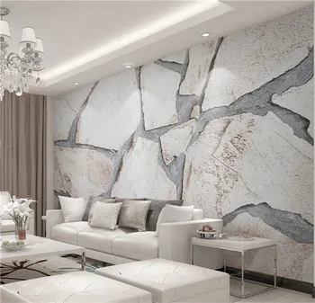 Kohandatud Taustpildi 3D Marmor Tekstuur Foto Seinale Seinamaaling elutoas TV Diivan Taust Seina Paber Kaasaegse Loomingulise Kunsti Home Decor 3 D