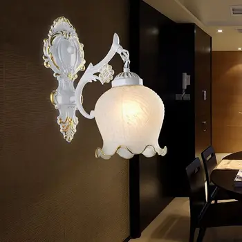 Kuldne Põlvkond Minimalistlik Hotel Öö Koridori Klaasist Seina Lamp LED Vahekäiguga Ühe Pea Euroopa Seina Lamp