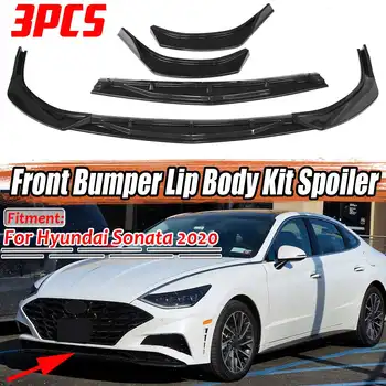 Kvaliteetne Auto Esistange Lip Body Kit Spoiler Splitter Hajus Kilpi Huuled Protector Kaas Hyundai Jaoks Sonatas 2020