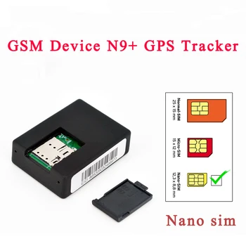 Kõrge Kvaliteediga GSM Seade N9+ GPS Tracker 2g GSM Jälgida Auto GPS Lokaator Audio Voice Monitor Koos Heliga Häire Anti-theft Tracking