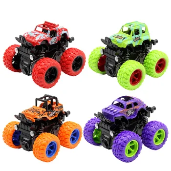 Lapsed Mini Inertsiaalsed Maastikuauto Pullback Laste Mänguasja Auto Plastikust Hõõrdumise Stunt Car Juguetes Carro Mänguasjad Poistele