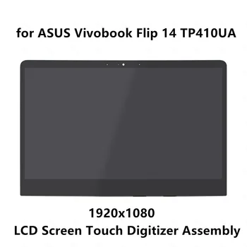 LCD Ekraan Touch Digitizer Assamblee ASUS Vivobook Klapp TP410UA-EC310T TP410UA-EC323T TP410UA-EC338T TP410UA-EC339T