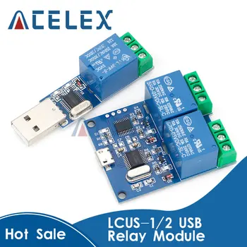 LCUS-1 tüüp USB Relee Moodul Elektrooniline Converter PCB USB Intelligentne Kontrolli Lüliti