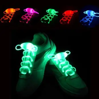 LED-Välklamp süttib Kingapaelad Glow Stick Rihm Kingapaelad Xmas Decor Kingapael Disco Poole Uisutamine Kingitus