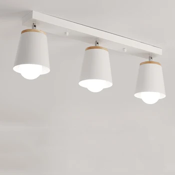 Lihtne ja kaasaegne lae lamp korrigeerimine suund loominguline LED magamistuba tuled koridori asukoht uuringu isiksuse Nordic light