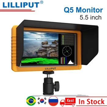 Lilliput Q5 Kaamera Valdkonnas Jälgida 5.5 tolline IPS FHD 1920*1080 SDI HDMI Risti Konverteerimise Broadcast Monitor
