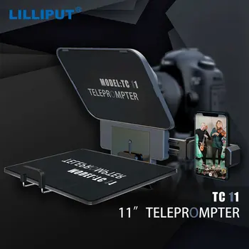 LILLIPUT TC11 11 Tolline Teleprompter Portable Folding Teleprompter Nutitelefoni Tablett Prompter Telefoni PEEGELKAAMERA Koos puldiga