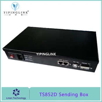 LINSN TS852D TS852 saatmine kaardi box veekindel väljas kaitsva led ekraan saatja kasti kaardi kontroller