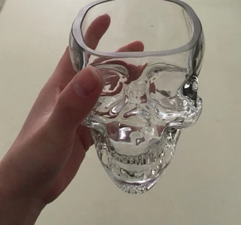 Loominguline klaas/kristall pealuud vodka vodka cup/klaas/tass/isiksuse kolju tassi suu