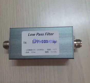 Low-pass Filter, LPF-100 SM-100 MHZ Low-pass N Vanem Filter LPF-100 W