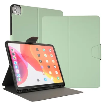 Magnet Klapp, iPad Pro 12.9 11 Juhul 2021 2020 Kokkuklapitavad Smart Cover For iPad Pro 12 9 2021 2020 Puhul Pliiatsi Hoidja