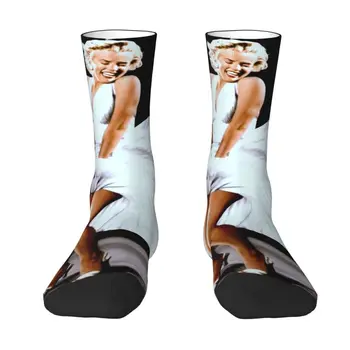 Marilyns Monroe Meeste Meeskonna Sokid Unisex Uudne 3D-Printimine Stseen Tema Seelik Puhub Üles Prindi Kleit Sokid