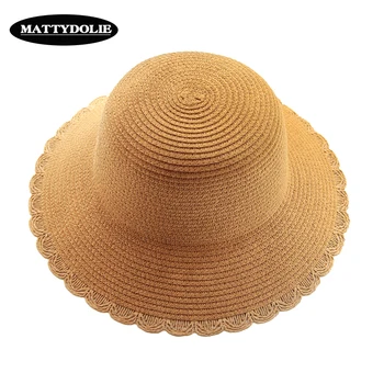 MATTYDOLIE Õled Müts Kerge Versioon Suve Müts Daamid Dome Suur Pool Päikesekaitsetoodete Väljas Päikesevarju Rannas Päikese käes Müts Hulgimüük
