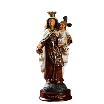 Meie Leedi Grace Õnnistatud Neitsi, Ema Mary Katoliku Usulised 5.3 Tolline Suur Värvi Vaik Kuju Figuriin
