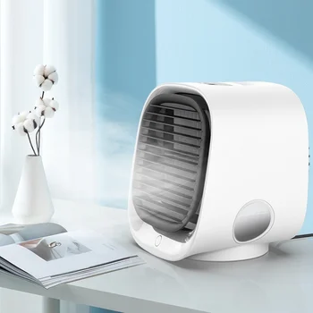 Mini Portable Air Cooler Fänn USB-jahutusventilaator, Konditsioneer Fänn Mini Water cooling Fan-USB Desktop Fan Mini Fänn