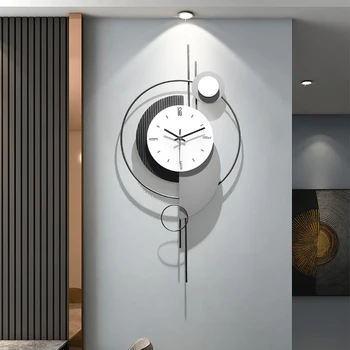 Minimalistlik Disainer Kella Kaasaegne Disain Ebatavaline Vaikne Loominguline Kella Esteetiline Unikaalne Horloge Murale Kodu Kaunistamiseks