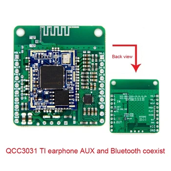 MOOL QCC3031 APTXHD Moodul Audio Sisend LINE-IN Kadudeta Hifi 5.0 Bluetooth Vastuvõtja Juhatuse BT Headset(NR KS-sse 3.3-4.2 V)