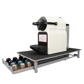 Nespresso Sahtel Ladustamise 40 Nespresso Kapslit Kohvi Pod Omanik Seista Köök Metallist Riiulid Organisatsiooni Sahtel Ladustamise Rack