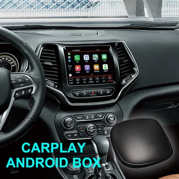 Näiteks Jeep Cherokee 2018-2020 Traadita Carplay Android auto Hääl Navigation Video Mängija Carplay ApplePie UX999 Netflix Youtube