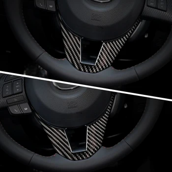 Näiteks Mazda 3 14-19 sisekujunduses plaaster rool litrid ABS carbon fiber texture