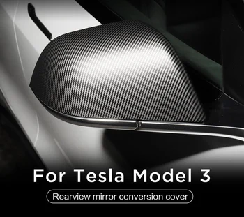näiteks Tesla Model 3 Seljaga Peegli Kate Pool Rearview Kleebis Auto Välisilme Teenetemärgid Muutmine 2017-2022 ABS materjalist