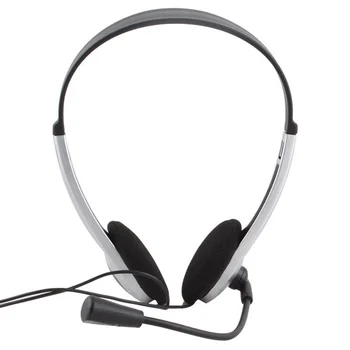 Odavad Wired Gaming Kõrvaklapid Kõrvaklapid Koos Mikrofoni 3,5 mm Pistik MIC VOIP Kõrge Kvaliteedi Peakomplekt Skype ' i kasutamiseks PC Arvuti Sülearvuti