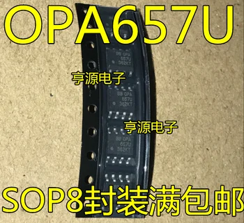 OPA657U OPA657 SOP8 pakendatud operatiivne võimendi kiip on uus ja originaal.