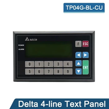 Originaal Delta 4 on-line TP04G-BL-CU Teksti Panel display Delta HMI 4.1 tolline