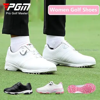 Pgm Golf Kingad Naiste Veekindel Spordi Tossud Naistele Anti Slip Kõndides Kingad Daamid Kerge Golf Tossud Kinnitatav Luku