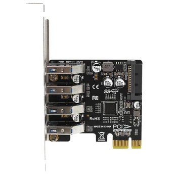 PH64 Pcie, Et USB3.0 laienduskaardi Nelja-Port 2U/4U Šassii Dual Toide 5G Määr VL805