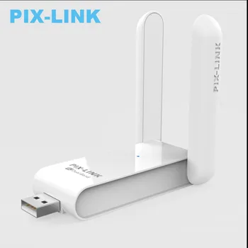 PIXLINK Traadita USB-600Mbps WiFi Adapter USB 2.0 WIFI Lan Adapter Dongle 802.11 ac Antenni Sülearvuti Desktop Tasuta Juht