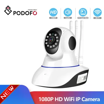 Podofo 1080P IP-Kaamera, WIFI, Wireless Home Security Kaamera Järelevalve Pet Kaameraga beebimonitor IP WIFI, Infrapuna Öise Nägemise Cam
