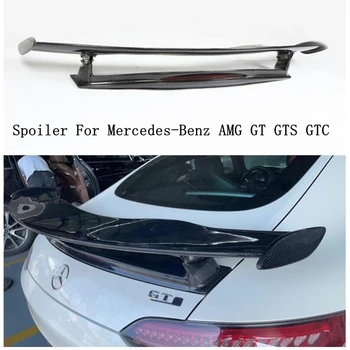 Päris Carbon Fiber Tiiva Pakiruumi Spoiler Jaoks Mercedes-Benz AMG GT, GTS GTC 2015 2016 2017 2018