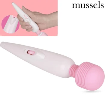 Rannakarbid Magic Wand Vibraatorid naistele, USB-Eest Tugev AV-Stick Naine G Spot Massager Kliitori Stimulaator Täiskasvanud Sugu Mänguasjad