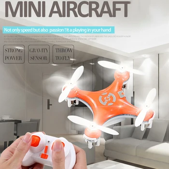RC lennukiga õhusõiduki lennuk 2.4 G raadioside-kaugjuhtimise Mini väike Undamine Nelja telje Õhusõiduki mänguasi Mudel lennuk lapsed kingitus poisid