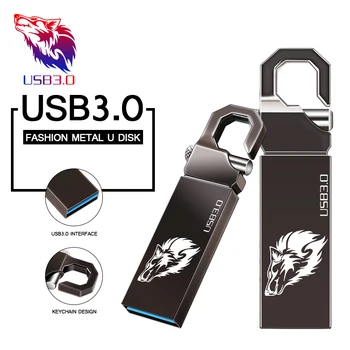 reaalne võimsus, metallist Pen Drive 3.0 metallist USB Flash Drive 128GB high speed mälu Flash USB3.0 Stick