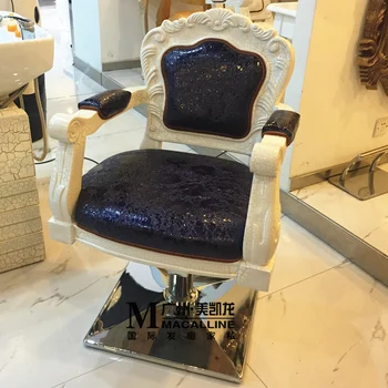 Retro armeeritud plastide juuksuri tool. Juuksed salongid pühendatud uus soeng tool