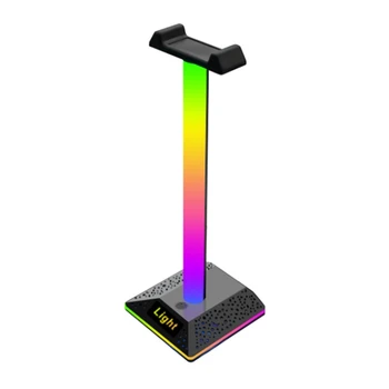 RGB Gaming Kõrvaklapid Seista Sümfoonia Kõrvaklappide Hoidik Mängijatele PC Kõrvaklapid Tarvikud Laud