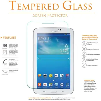 Samsung Galaxy Tab 3 7inch SM-T210 T211 GT-P3200 P3210 Tablett Protector Glass Tab 3 7.0